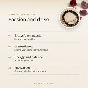 Garnet Bracelet benefits – World of Oorja
