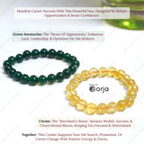 Green Aventurine & Citrine Bracelet Combo