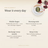 How to wear your Cat's Eye (Lehsunia) Ring – daily wear, morning wish, recharge on selenite or moonlight