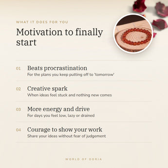 Carnelian bracelet benefits – World of Oorja
