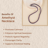 Amethyst necklace