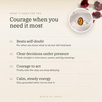 Tiger Eye Ring benefits – World of Oorja