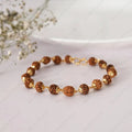 5 Mukhi Divine Rudraksha Bracelet - WorldOfOorja
