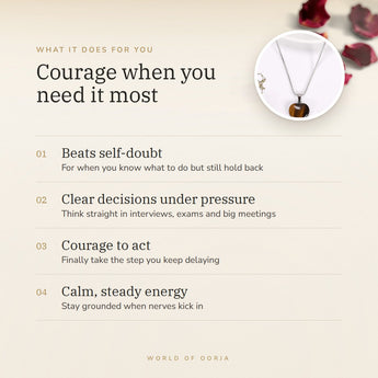 Tiger Eye Heart Pendant benefits – World of Oorja