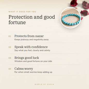 Turquoise Bracelet benefits – World of Oorja