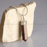 Authentic Red Jasper Pencil Pendant