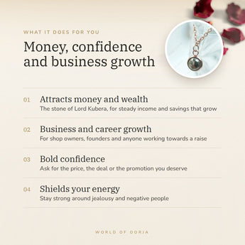 Pyrite Pendant Mini benefits – World of Oorja