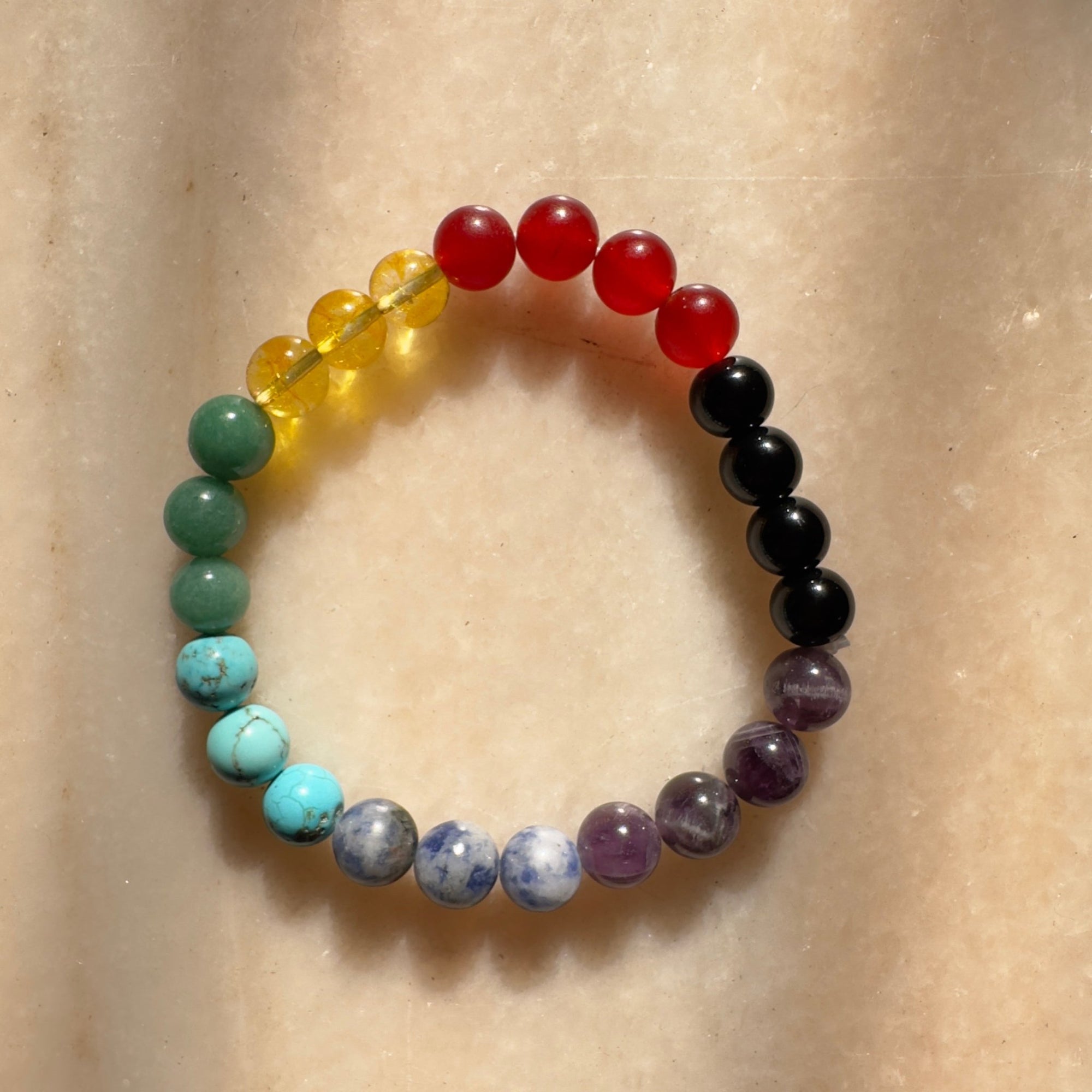 7 Chakra Bracelet - WorldOfOorja