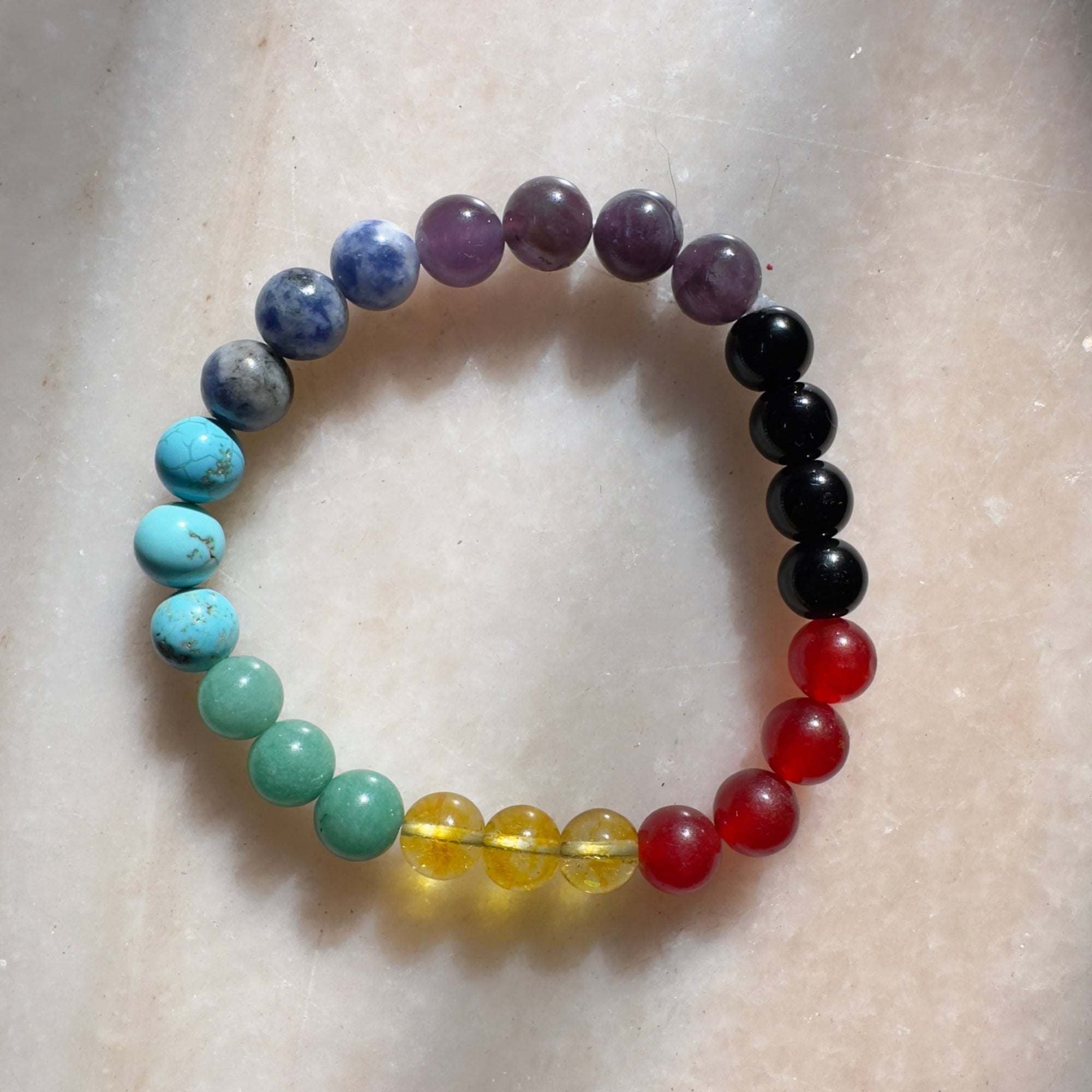 7 Chakra Bracelet - WorldOfOorja