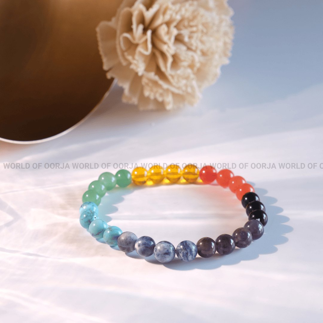 7 Chakra Bracelet - WorldOfOorja