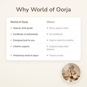 Why World of Oorja – 7 Chakra Crystal Tree