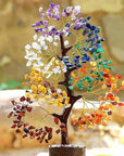 7 Chakra gemstone tree - WorldOfOorja