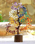 7 Chakra gemstone tree - WorldOfOorja