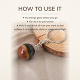 How to use your 7 Chakra Keychain