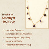 Amethyst necklace 