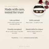 The Oorja promise – Leo Metal Zodiac Bracelet, lab certified and energised after you order