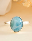 Larimar ring - WorldOfOorja