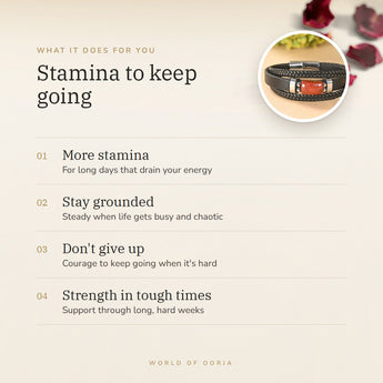 Red Jasper Leather Bracelet benefits – World of Oorja