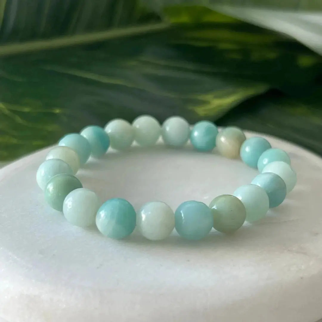 Amazonite bracelet - WorldOfOorja