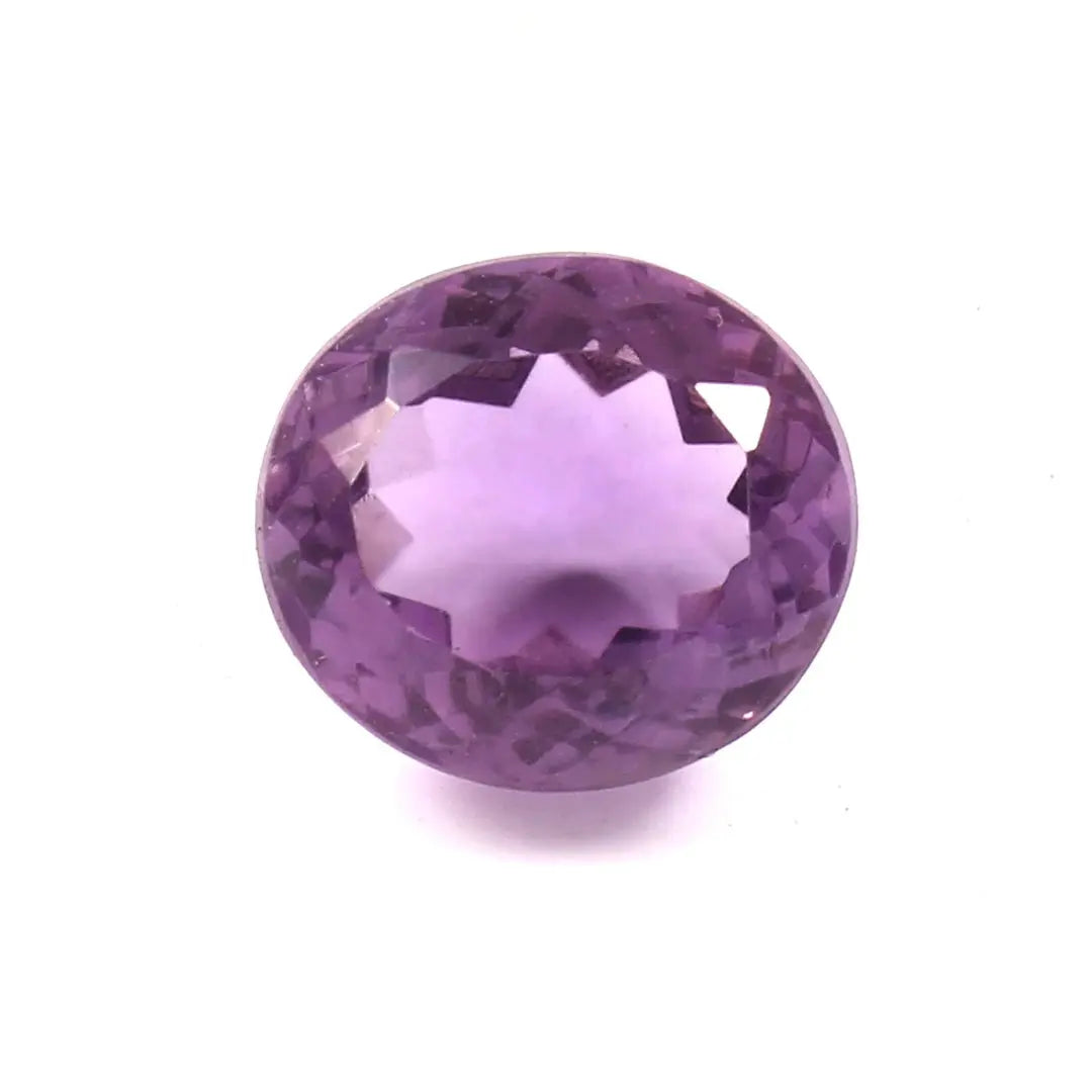 Amethyst Diamond-Cut Stone (5 Carat, 5.48 Ratti) WorldOfOorja