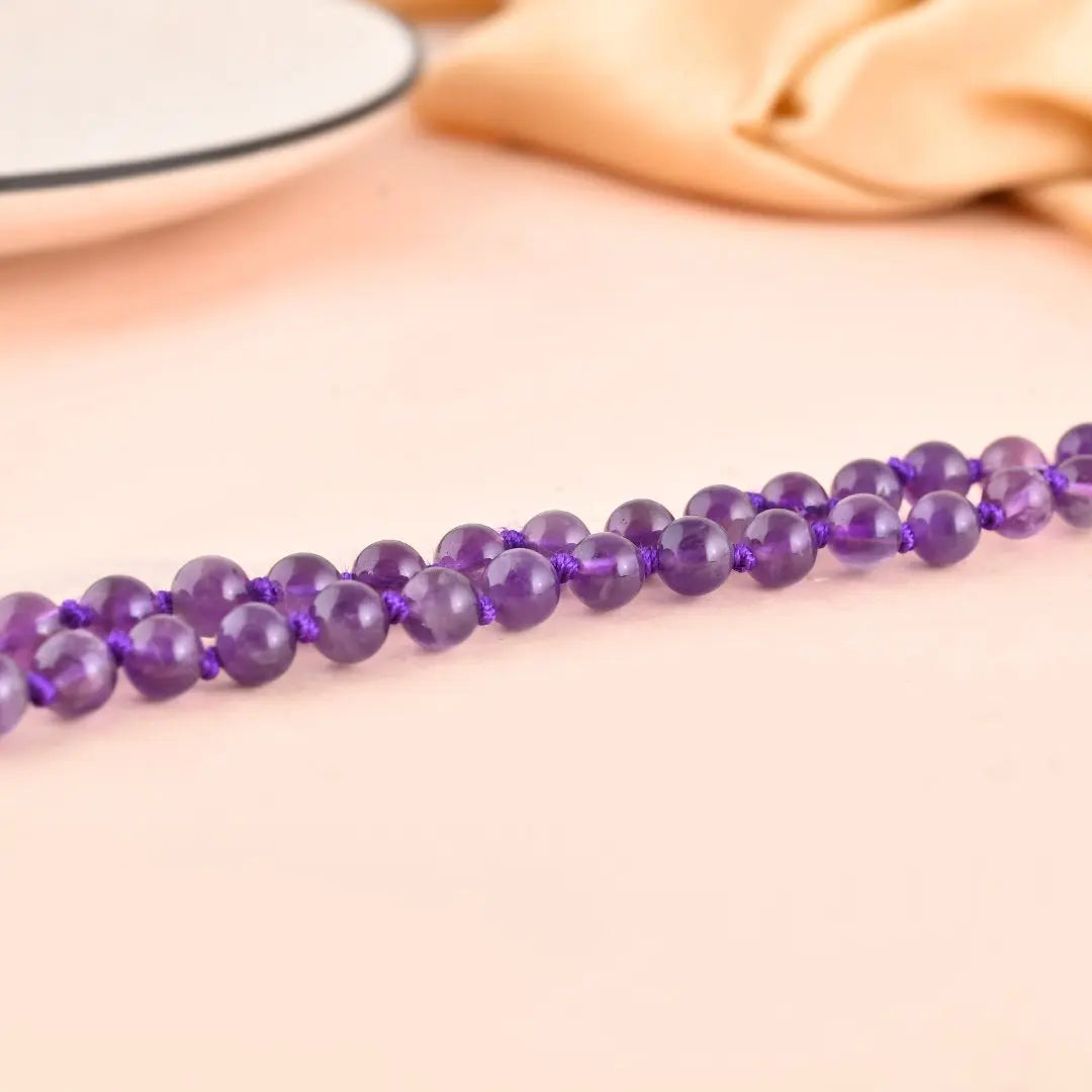 Amethyst Mala - WorldOfOorja