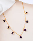 Amethyst Necklace - WorldOfOorja