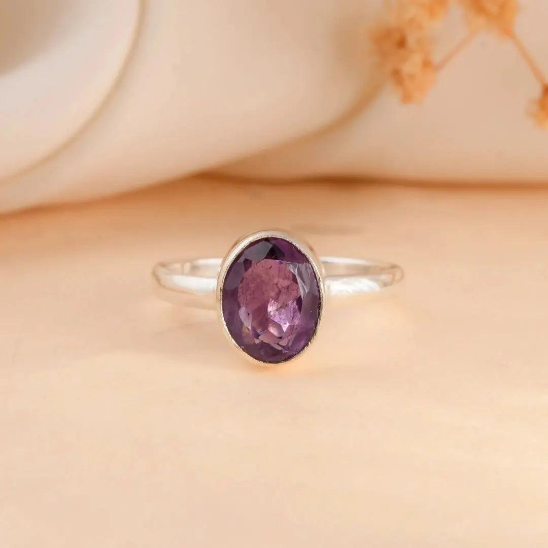 Amethyst Ring - WorldOfOorja