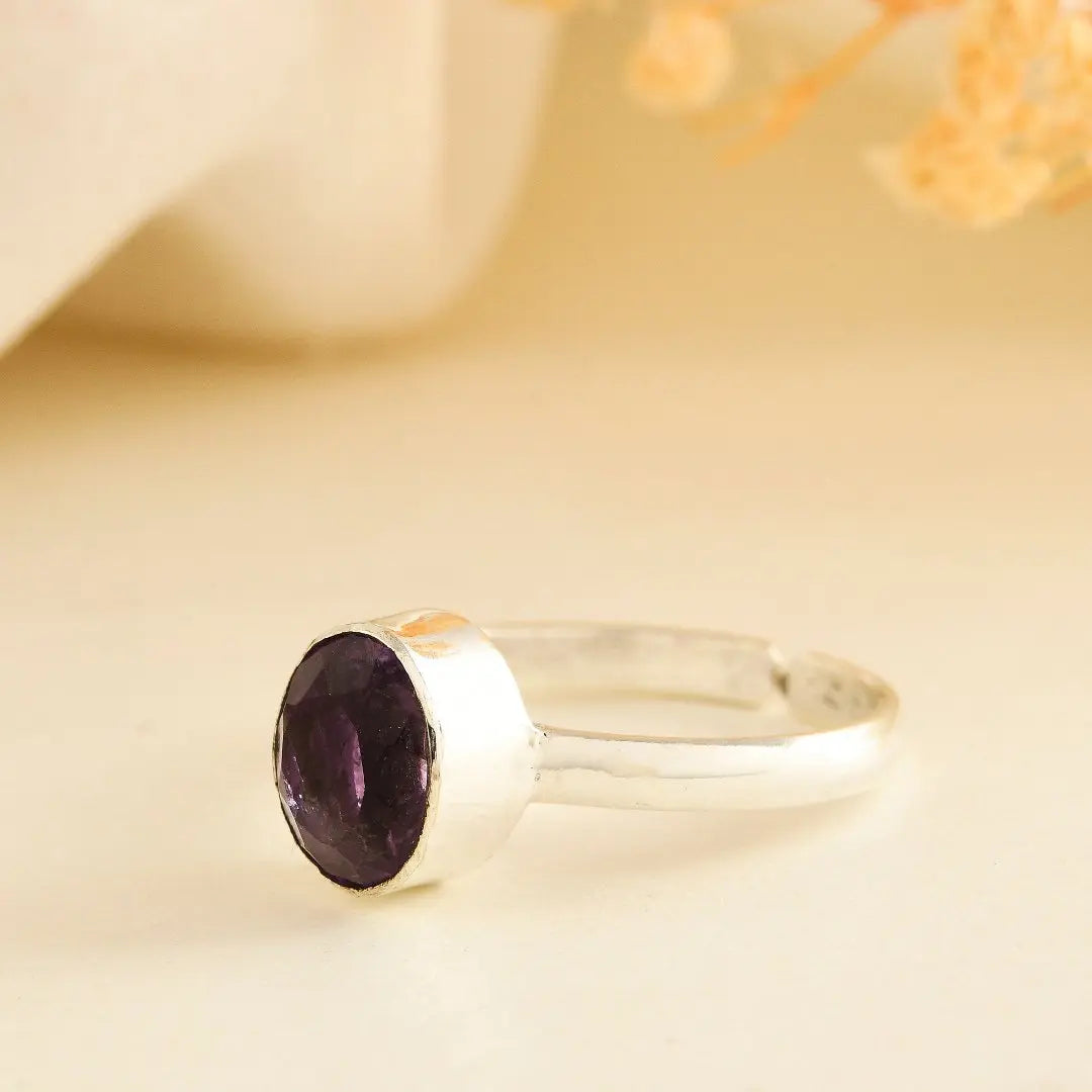 Amethyst Ring - WorldOfOorja