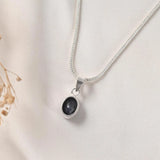 Blue Sapphire (neelam) Pendant – Discipline & Focus – World of Oorja (image 3)