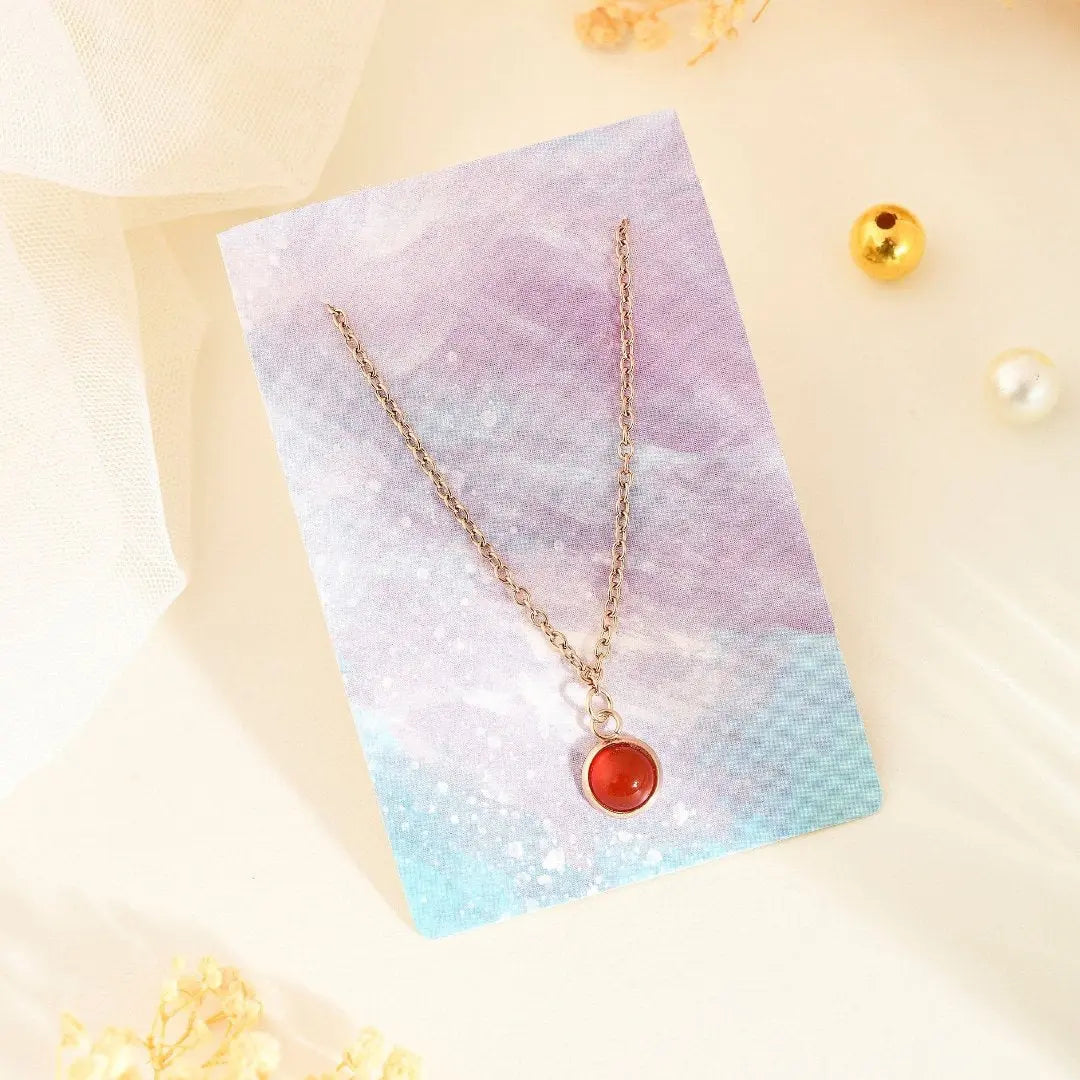 Carnelian pendant - WorldOfOorja