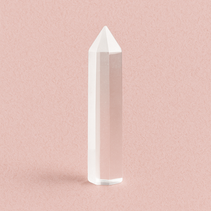 Free Gift: Clear Quartz Energy Tower
