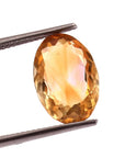 Citrine Diamond-Cut Stone (5 Carat, 1.0 Ratti) WorldOfOorja