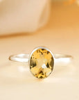 Citrine Ring - WorldOfOorja