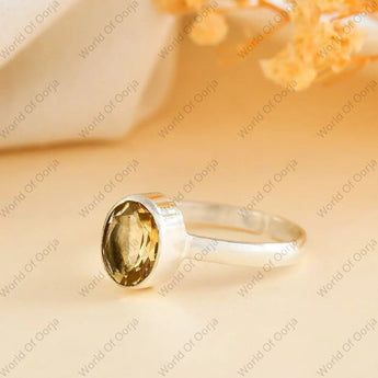 Citrine Ring - WorldOfOorja