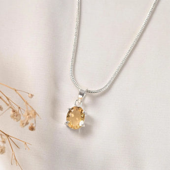 Citrine Pendant – Abundance & Positivity – World of Oorja (image 4)