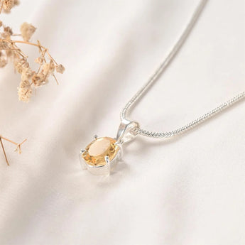 Citrine Pendant – Abundance & Positivity – World of Oorja (image 5)