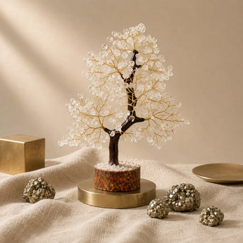 Clear Quartz Crystal Tree – Clarity & Amplification – World of Oorja