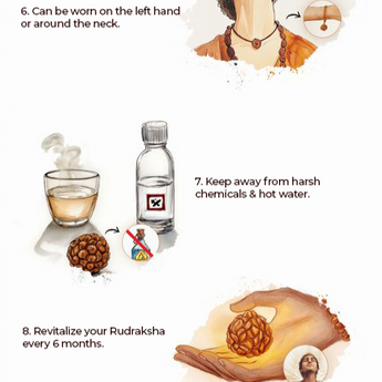 Step-by-step guide on how to use a face pack with illustrations and text.