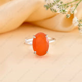 Carnelian ring for men