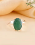 Green Aventurine Ring