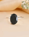 Black Tourmaline Ring