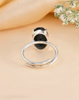 Black Tourmaline Ring