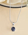 Blue Sapphire (neelam) Pendant