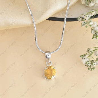 Authentic Citrine Pendant