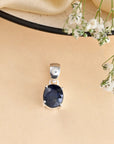 Blue Sapphire (neelam) Pendant