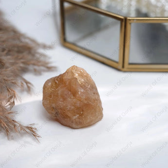 Natural Raw Citrine Cluster