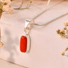 Red Coral (moonga) Pendant