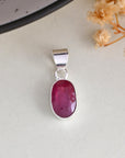 Ruby pendant