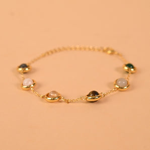 Metal Dhan Yog Bracelet for Women – Wealth & Luck Chain