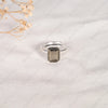 Polished Pyrite Ring
